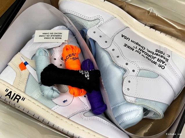 Jordan High Air AQ0818-100 Retro 1 White Off-White 0728